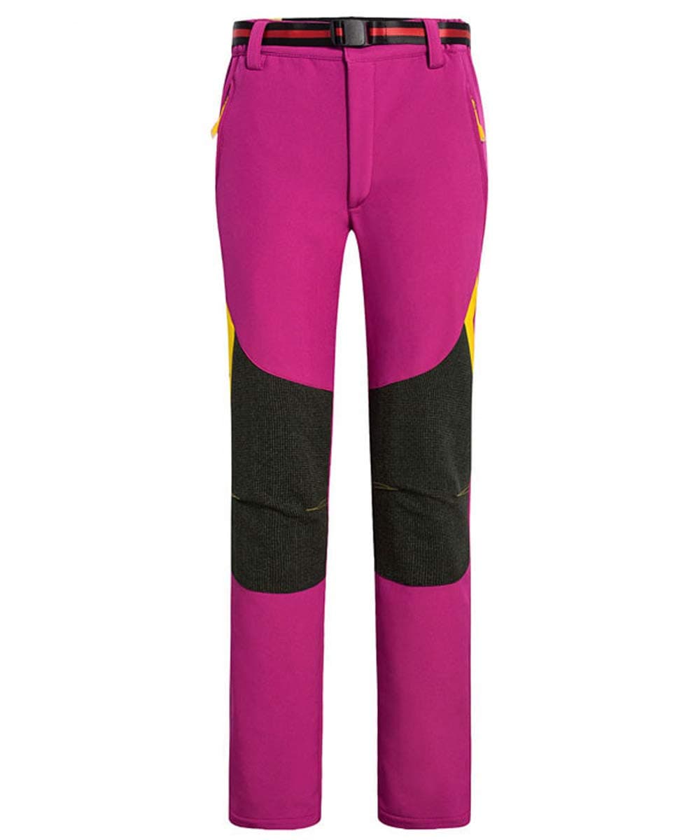 Women Outdoor Quick Dry Hiking Trousers Ladies Water Resistant Lightweight Camping Walking Cycling Pants with Zipper Pockets