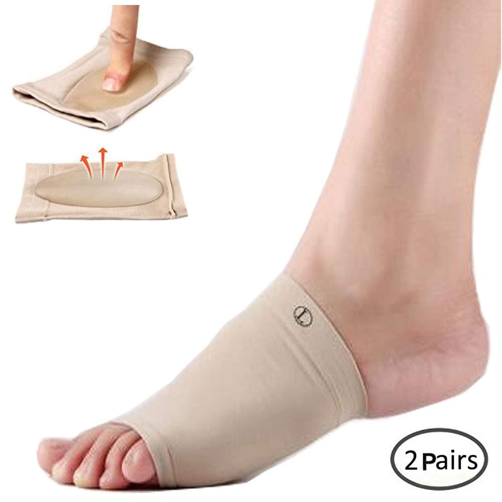 Arch Support Socks,KINGEVA Plantar Fasciitis Foot Arch Support Cushions Sock ,Comfortable, Rapid Foot Pain Relief .Can be Hand washable, Reusable(2 Pair)