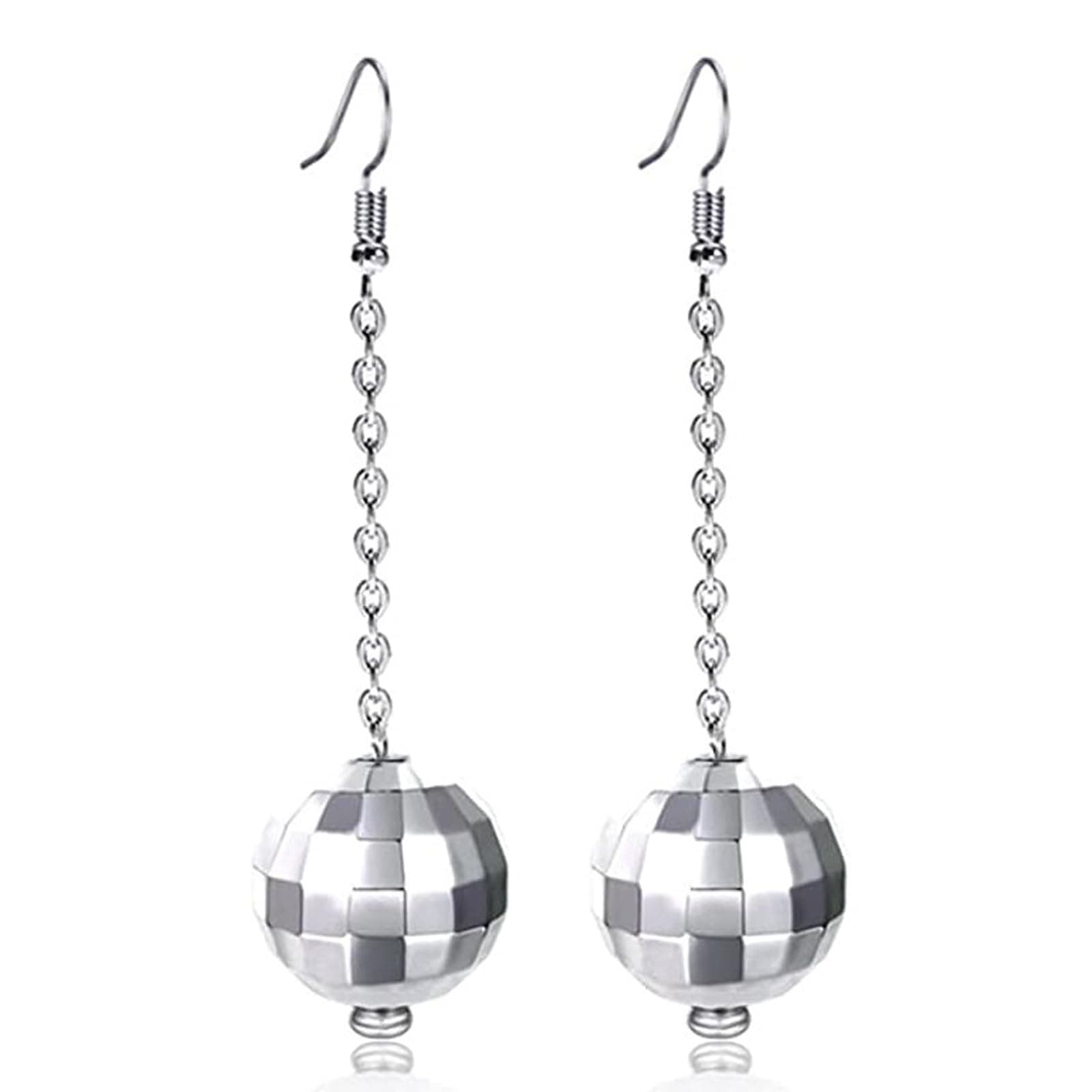 Disco Ball Earrings Disco Outfit Woman 70s 80s 90s Disco Dangle Earrings Disco Outfits for Women Country Concert Earrings Halloween Costume Accessories Party Dress Jewelry Gifts