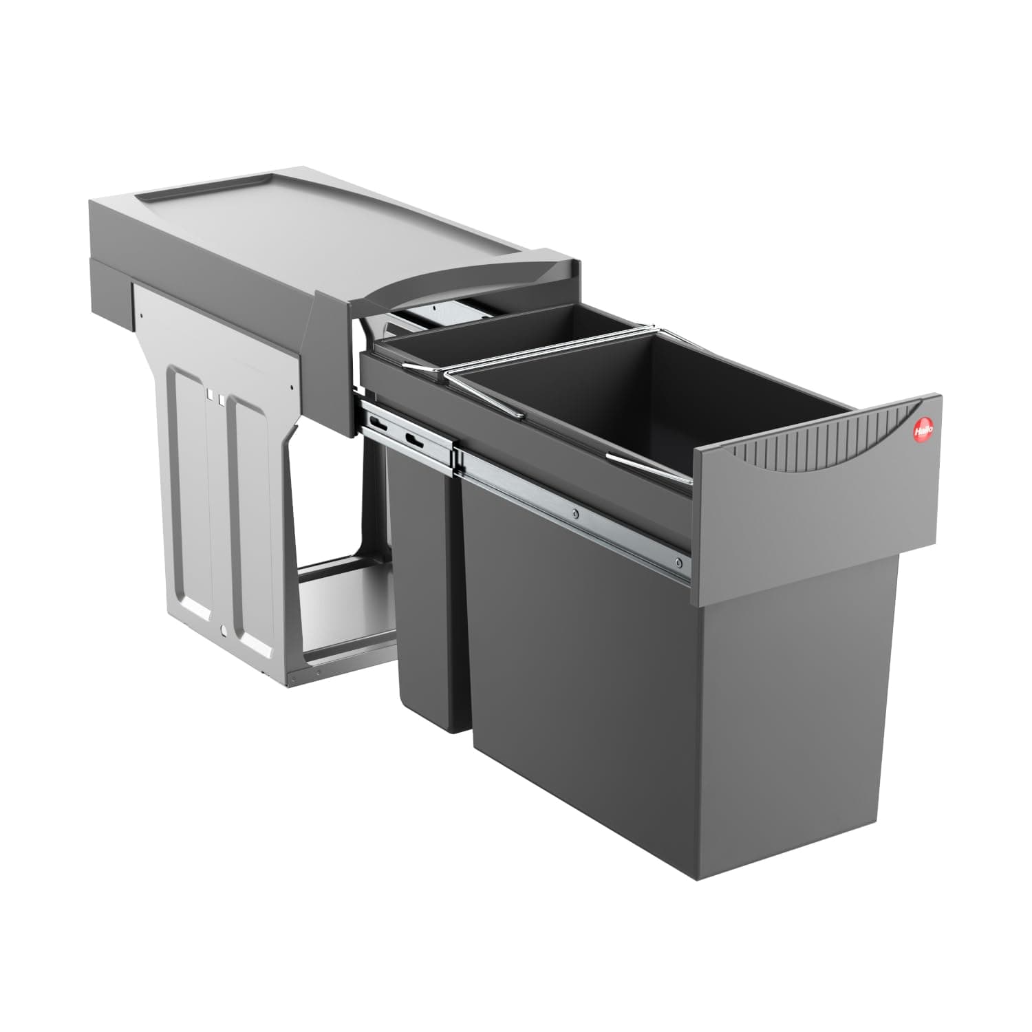 Hailo TA Swing 3666111 rubbish bin 30.2/31 for cabinets from 300 mm with hinged door