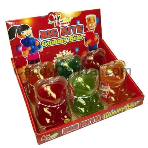 Big Bite Giant Gummy Bear - 6 Pack Box