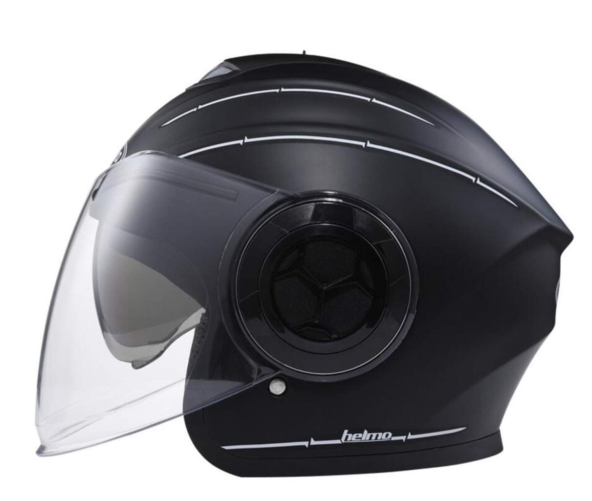 YINUO-Helmet Cycling Helmet Men's Winter Anti-fog Full Helmet Cover Locomotive Personality Cool Four Seasons Universal Helmet (Color : 3)