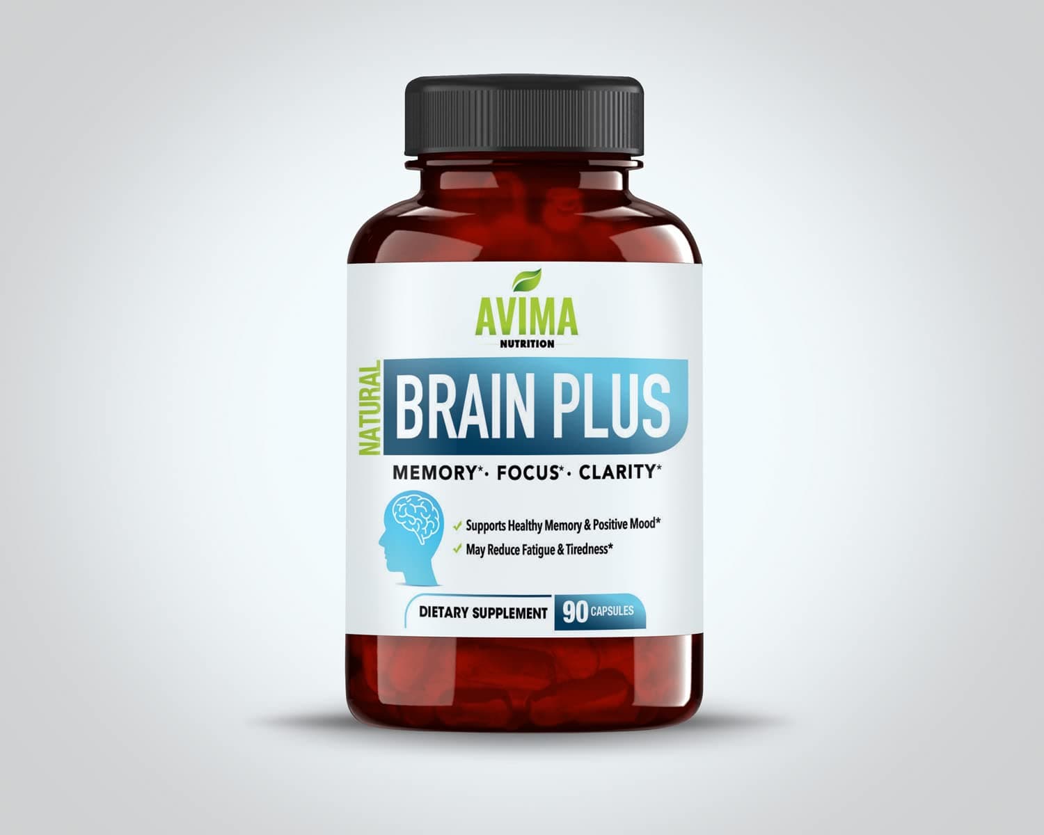 Verde Nutrition Neuro Plus Advanced Brain Booster | Premium Brain Function Supplement | Improves Memory, Focus & Mental Performance | Reduces Stress & Fatigue | 100% All-Natural Nootropic