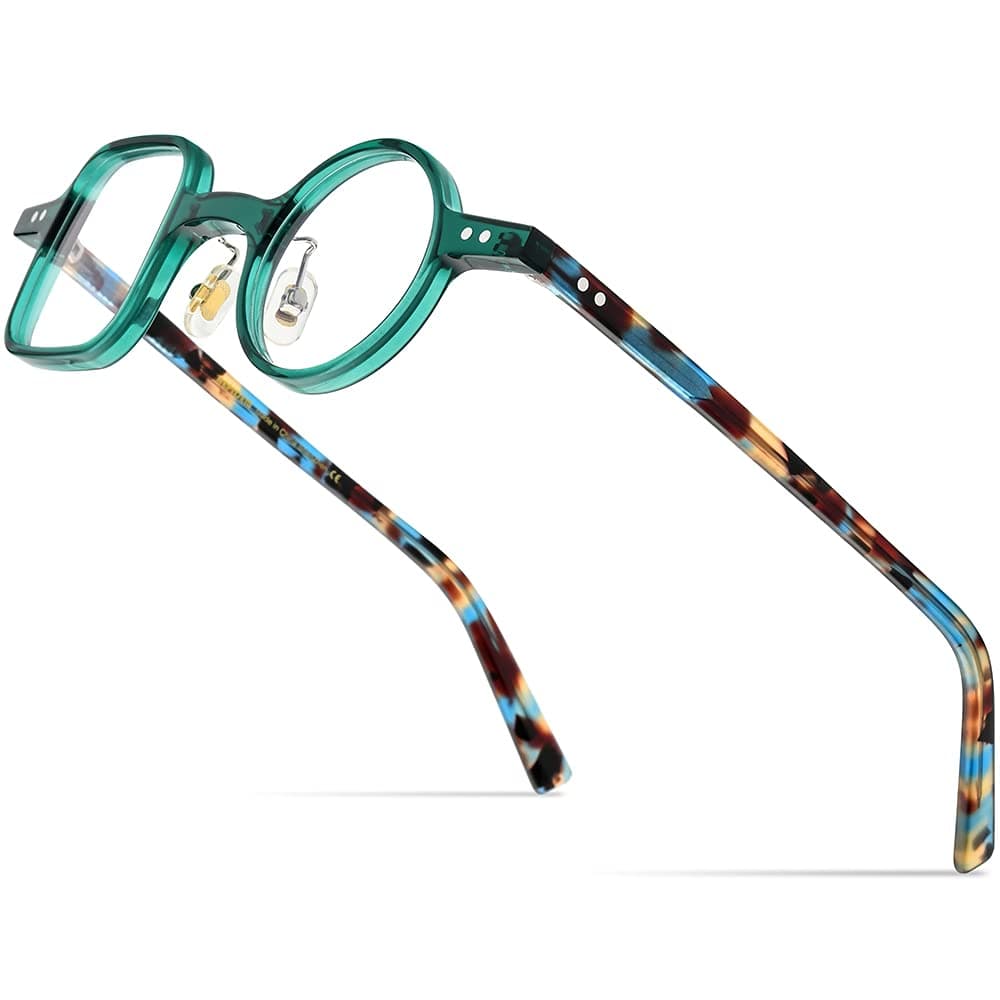 HEPIDEM unisex-adult Acetate Glasses Frame Prescription Eyewear Frames