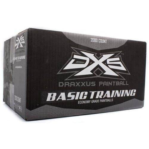 Draxxus Basic Training Paintballs 2000 Rounds One Case