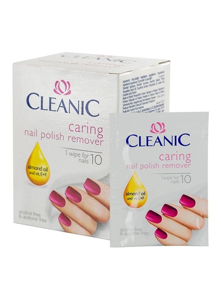 CLEANICCARING NAIL POLISH REMOVER (ALCOHOL/ACETONE FREE) -