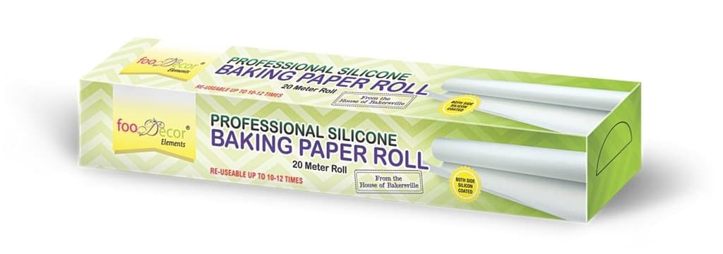 Foodecor® Professional Silicone Baking Paper Roll (30cm x 20mtr.) Buy 1 Get 1 Free