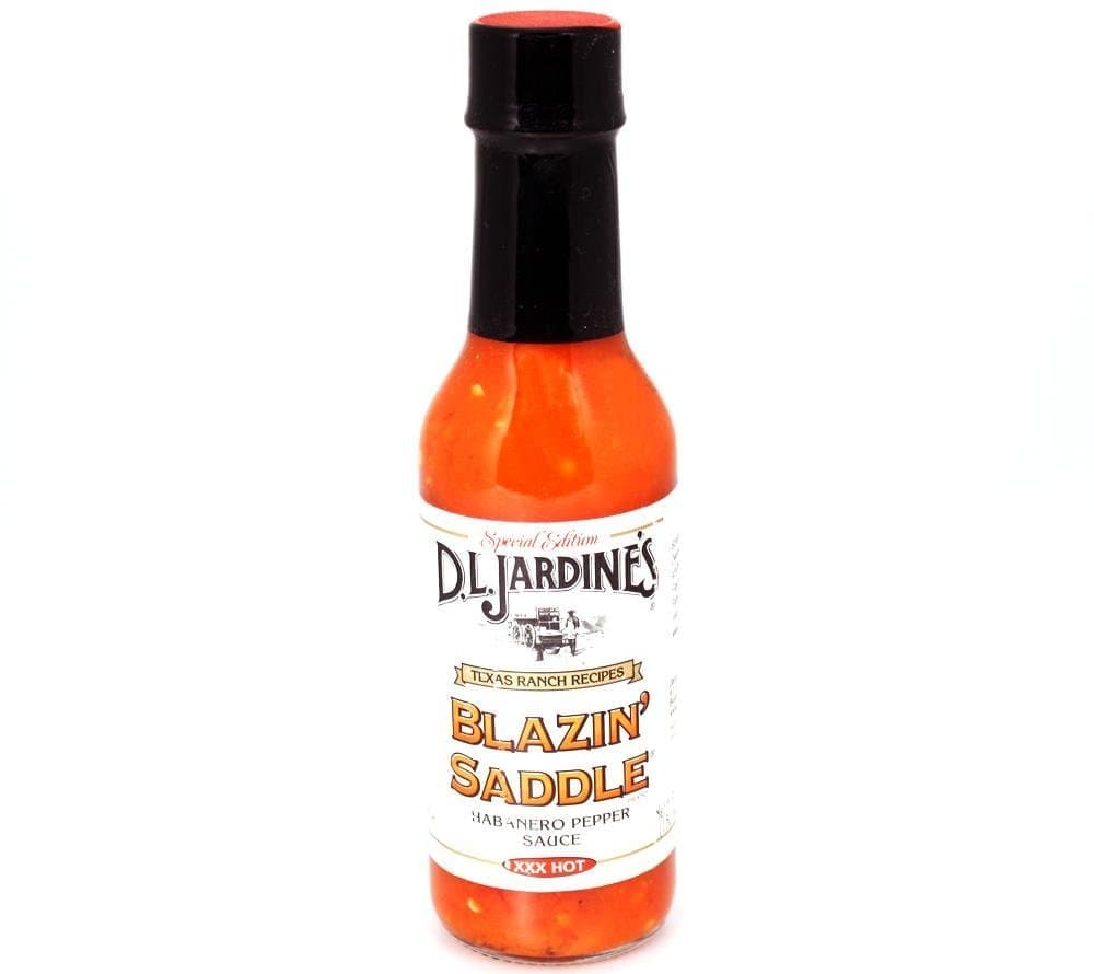 D.L. Jardines Blazin Saddle Habanero XXX Hot Sauce, 5 oz(Pack of 3)