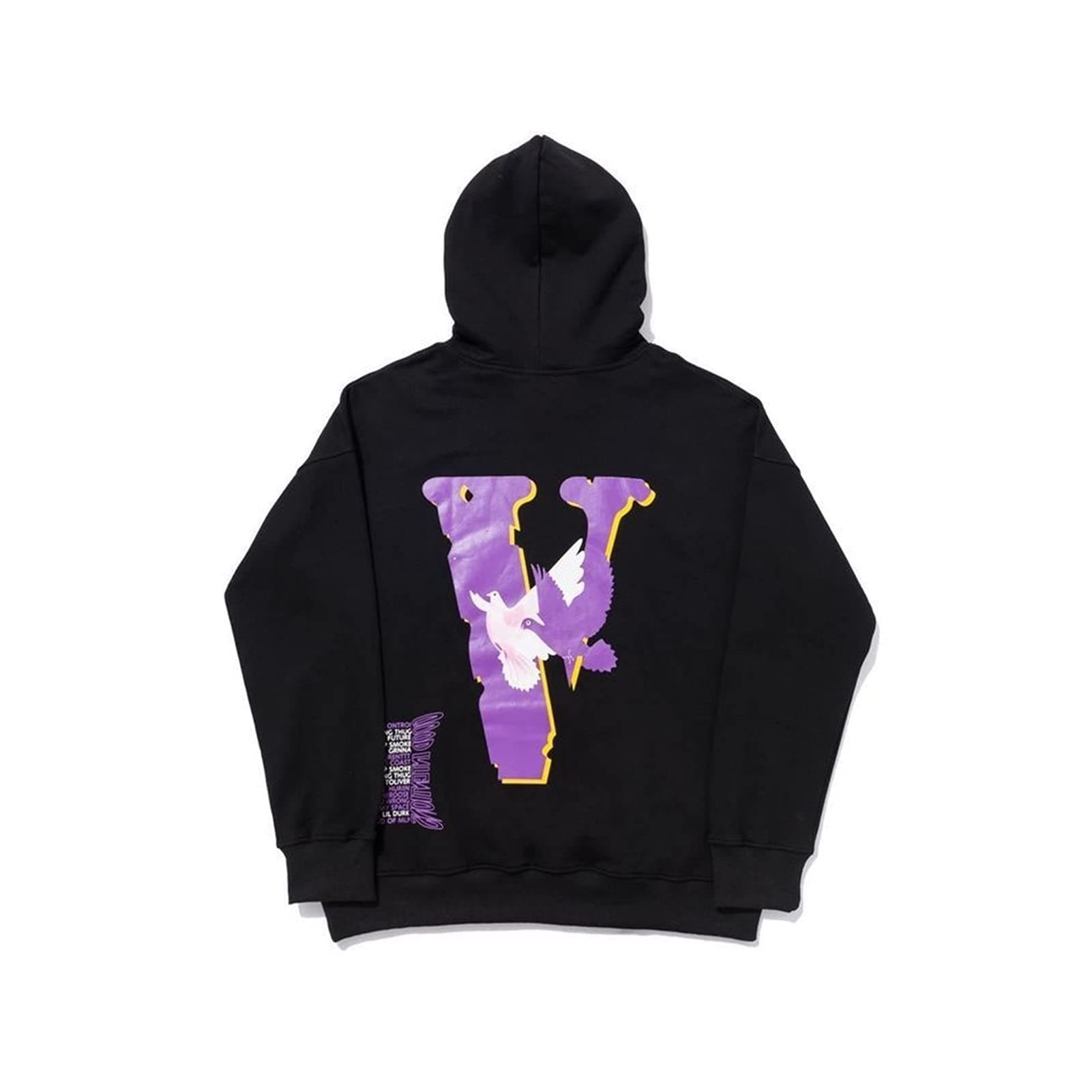 Jacky'sJacky's Men's and women's hooded sweatshirt sweatshirt cotton thin hip-hop rock sweater (Color : Black, Size : S)