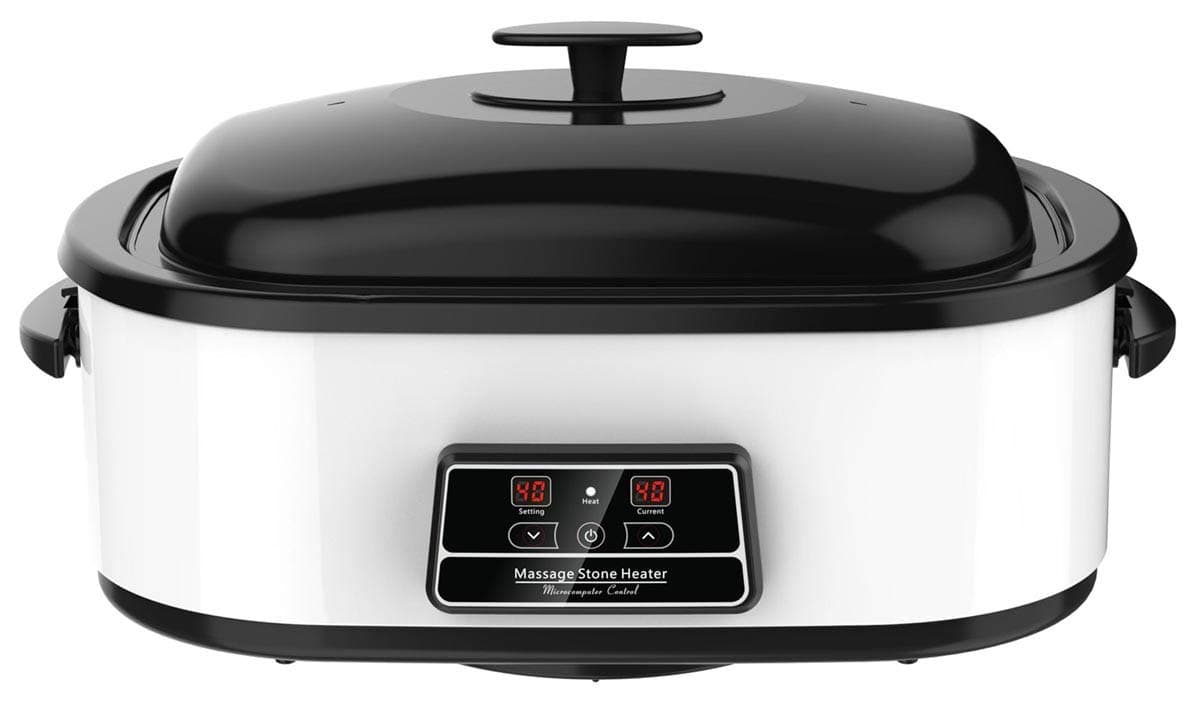 MassageMaster Digital HOT Stone Massage Heater, 17 Litre (18 Quart)
