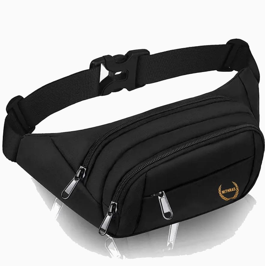 Premium Waist Bag, Kamar Bag, Fanny Pack for Hiking Travel Camping Running Sports Outdoors, Workout Casual Hands-Free Crossbody Bags