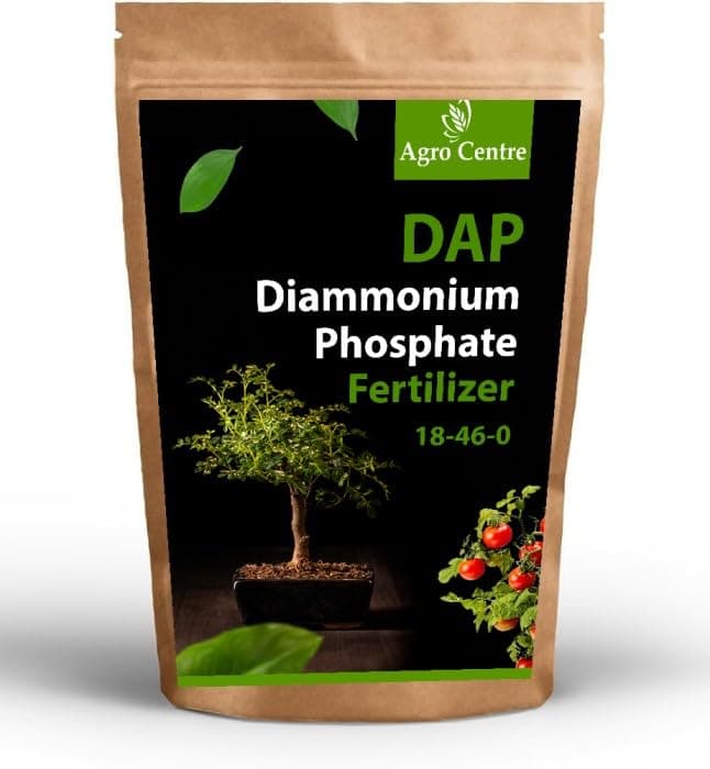 Agro Centre Di-ammonium Phosphate DAP Granular Fertilizer. 18-46-0 Di-ammonium Phosphate Fertilizer for plant nutrition (1, Kilograms)