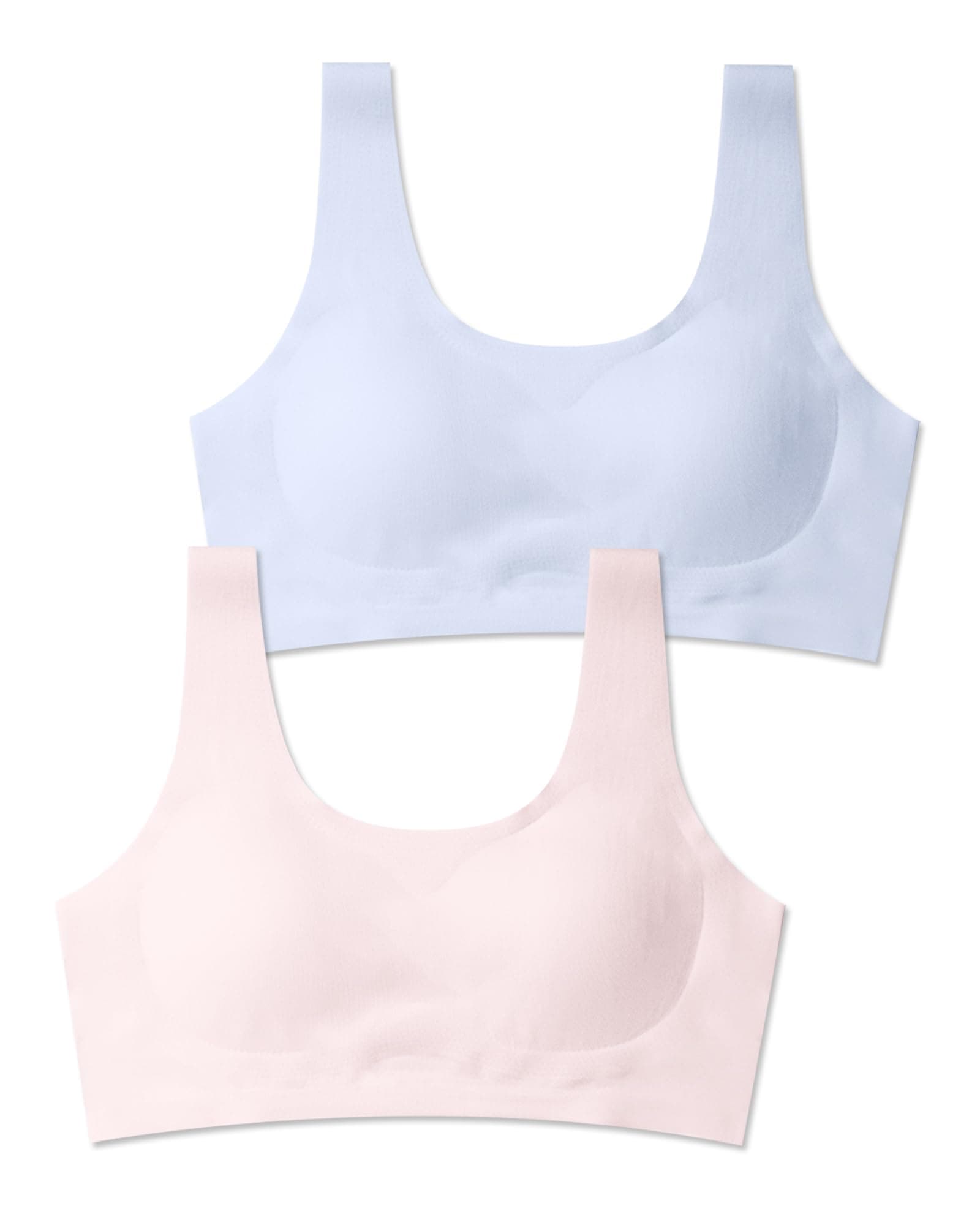 SALIA GIRL Training Bras for Girls 10-16 Sports Seamless Bra with Removable Padding Bras