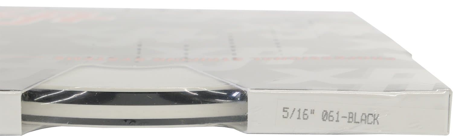 UniversalTFX 0005061 - Auto Customizing Dual Pinstripe - 5/16" x 150' (1/8” Stripe, 1/8" Gap, Then 1/16” Stripe) - 061-Black