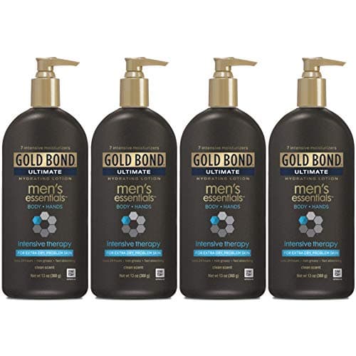 Gold Bond Ultimate Men's Essentials Intensive Therapy Hydrating Lotion 13 oz (Pack of 4)