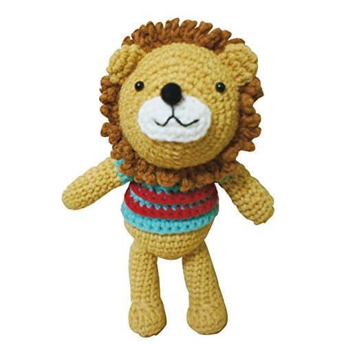 iHanco Brave Lion Orion Knitting DIY Kit Mustard Mint