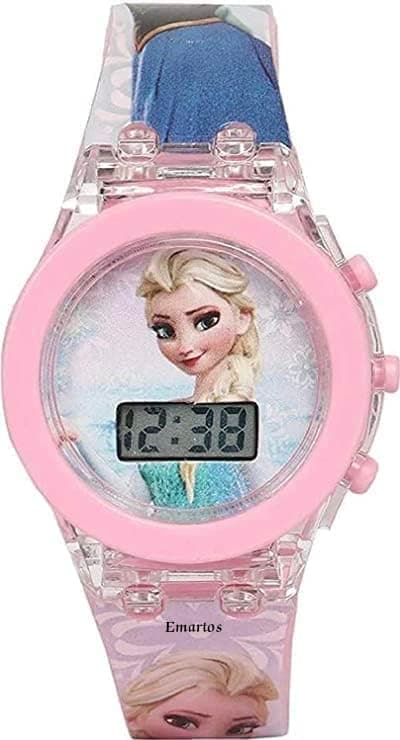 Emartos Rubber Digital Watch for Kids [3-7 Years]