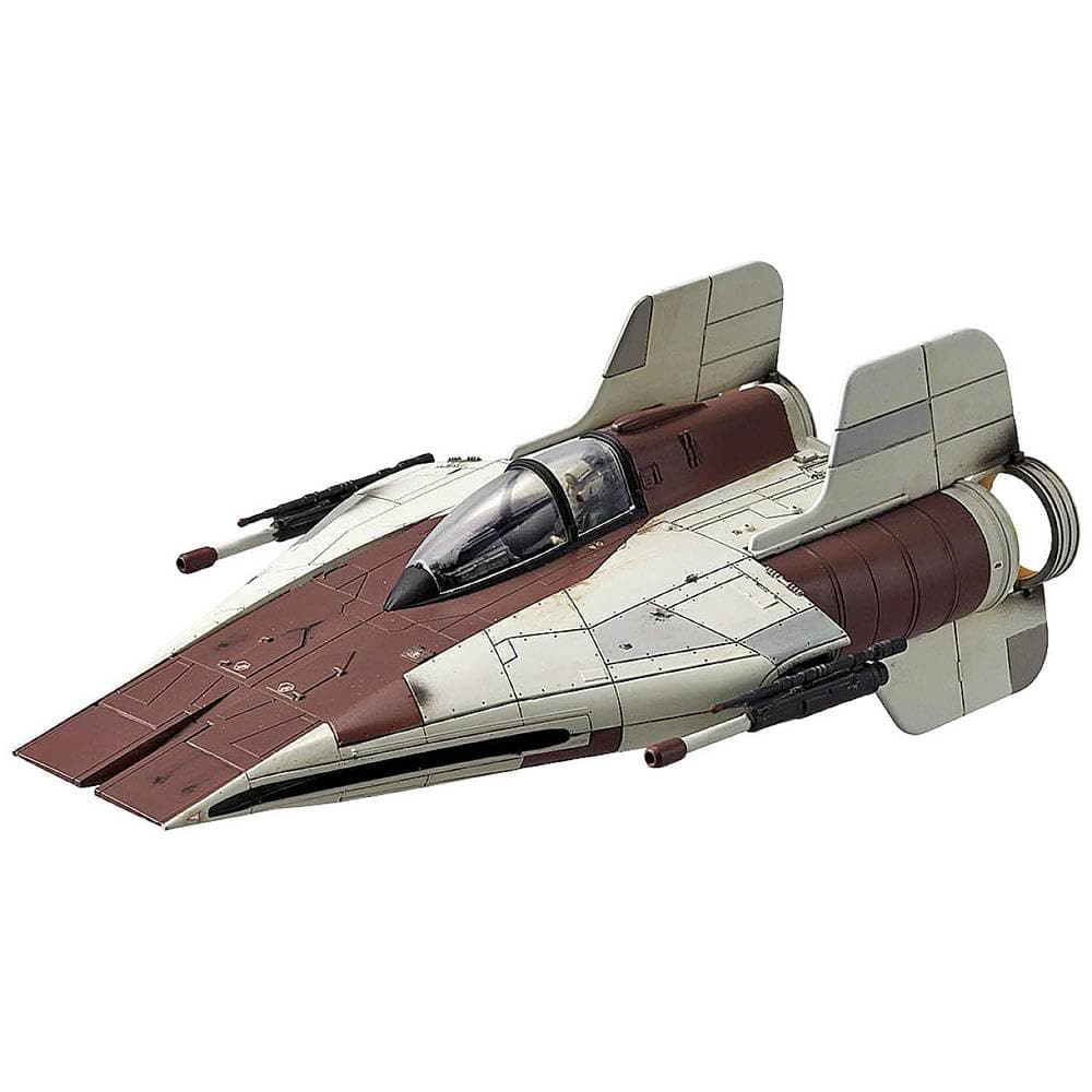 01210 A-Wing Starfighter Bandai (Click System) 1:72 Scale Unbuilt/Pre-coloured/Click-Together (Non-Glue) Plastic Model Kit