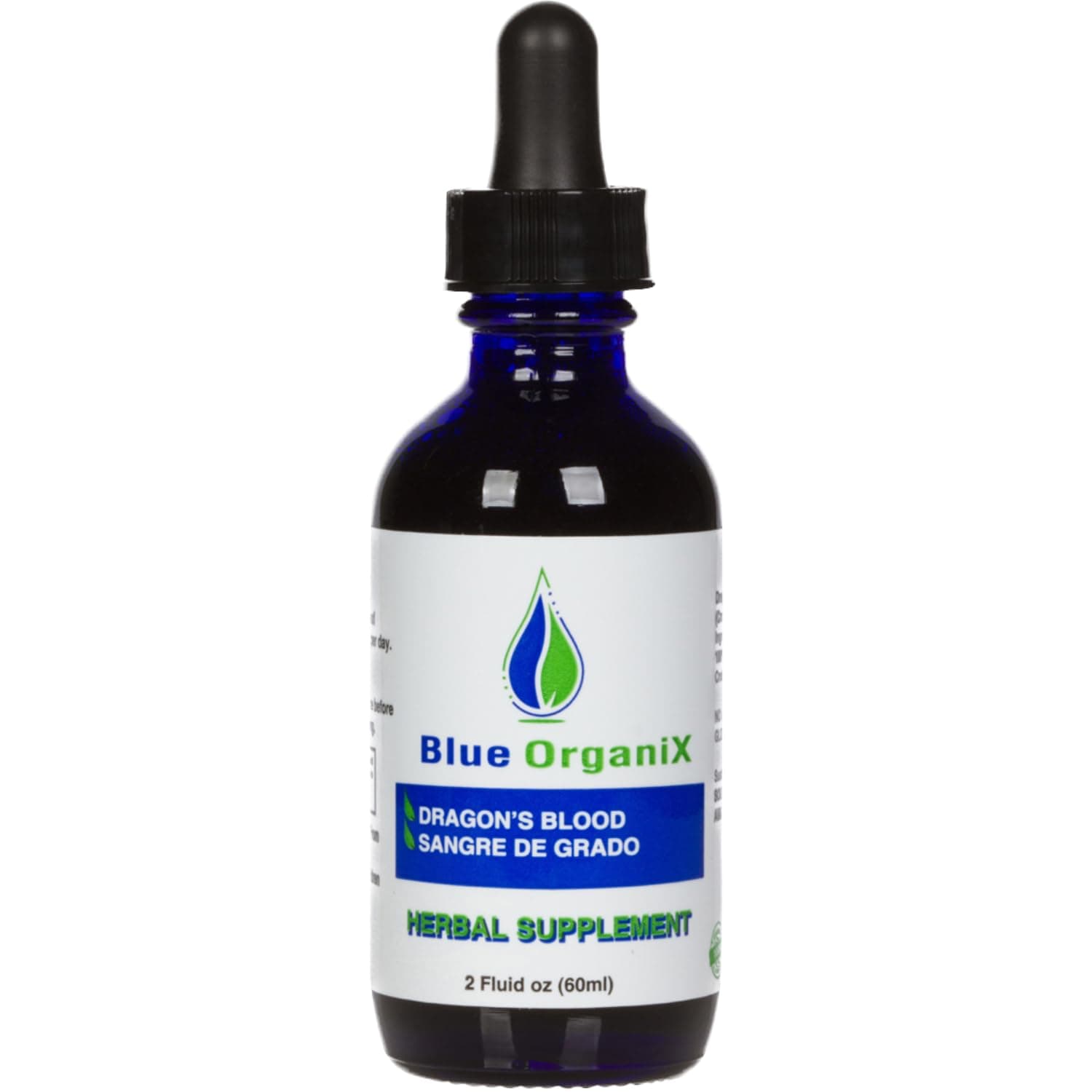 Receding Gums Support Dragon's Blood 2 Oz Liquid Sangre de Grado, 100% Raw Croton Lechleri, Sangre de Drago, 1 Bottle