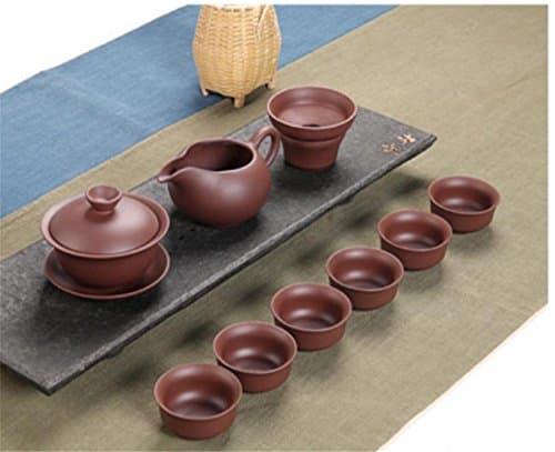 Dehua China Ceramics Ceramic teapot set, China gongfu tea set 9 pieces, h