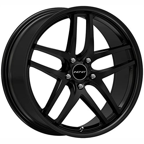 19" Inch Staggered Inovit Speedy Satin Black Wheels Rims | BBS VOSSEN KONIG ENKEI VOLK AUDI BMW MERCEDES INFINITY