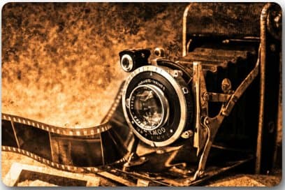 Fashion Machine-washable Indoor/Outdoor Doormat -- Remember Life with a Camera in the Dark Custom Door Mat/Gate Pad 23.6"(L) x 15.7"(W)