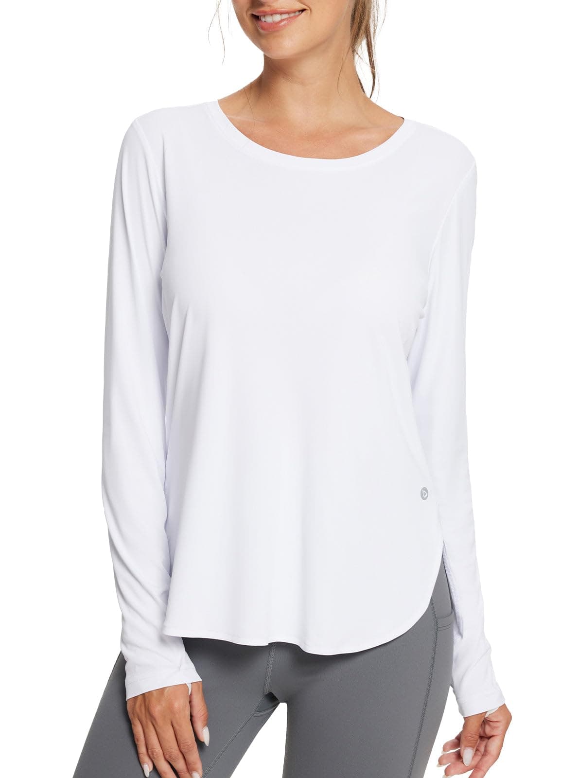 baleafWomen's Sun Shirts UPF 50+ Long Sleeve Hiking Tops Lightweight Quick Dry UV Protection Outdoor Clothing