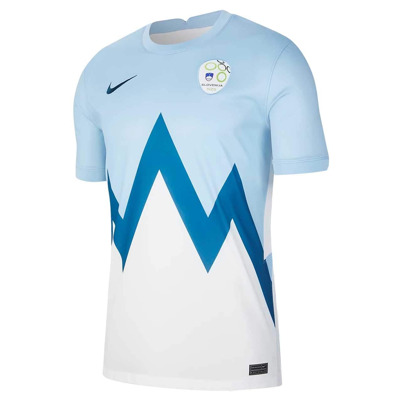 2020-2021 Slovenia Away Football Soccer T-Shirt Jersey