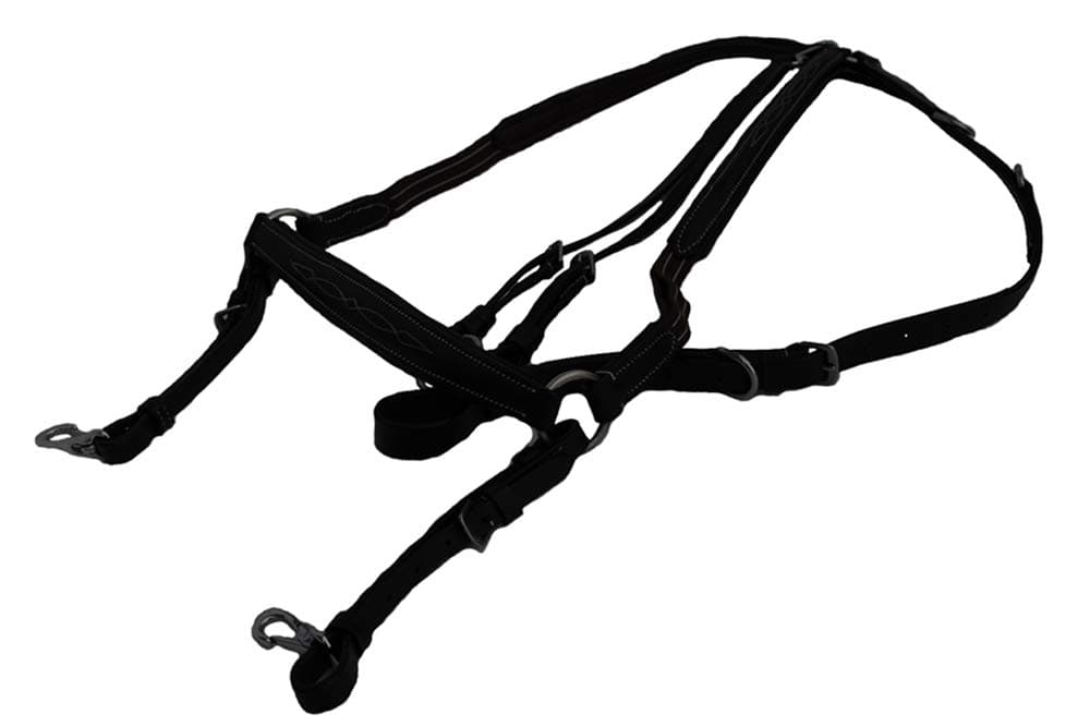 RhinegoldRhinegold Elegance Stitched Breastplate-Pony-Havana