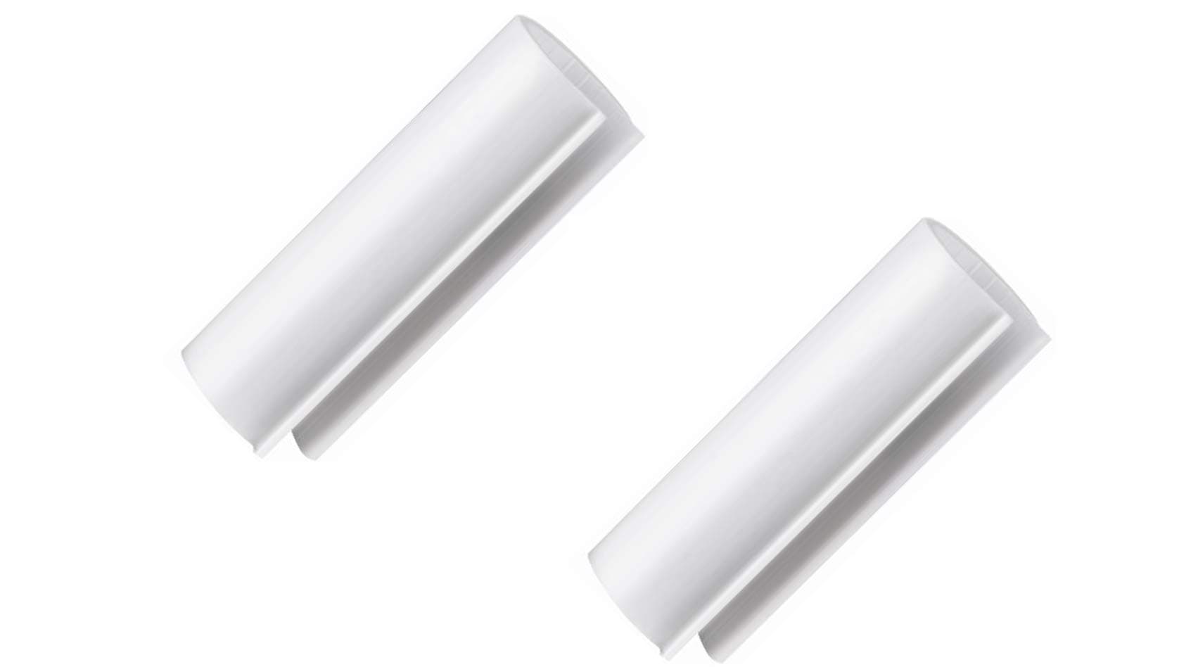 CIRCOPACK 1 Inch Light-Grip (EZ) Furniture Grade Snap Clamps For Schedule 40 PVC Pipes - 20 Pieces