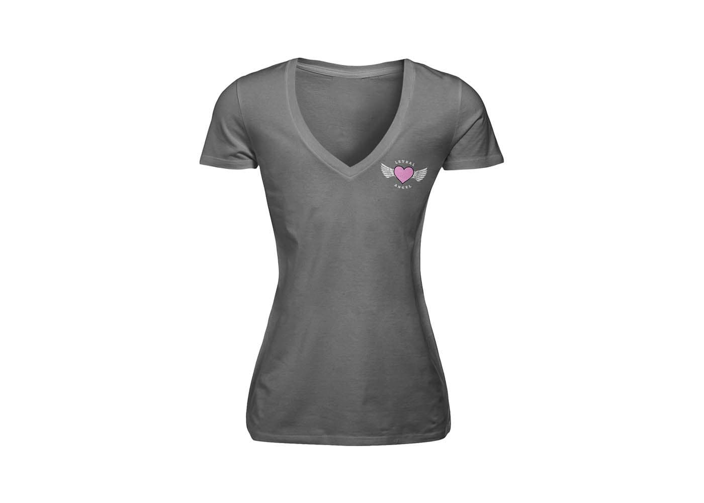 Lethal Threat (LT20174XL Women's Vintage Pink Biker Shirt (Black, X-Large)