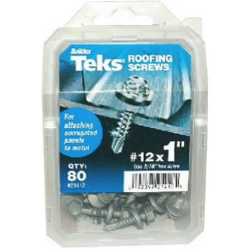 ITW Brands 21412 Series 80PK #12x1 Roof Screw