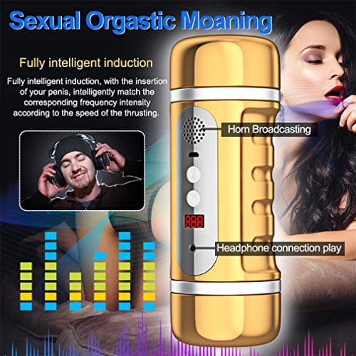Hands-Free Automatic Mâstúrabation Electric Realistic Deluxe Pussey Pocket for Men Sèxy Underwear Sucking Strócker Sleève Blówjob Self-Pleasùre Six Toy Kit for Couples