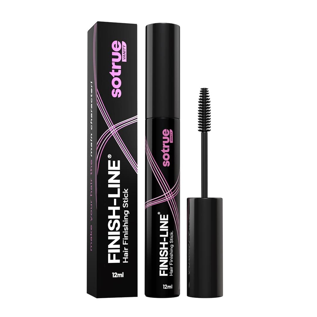 Finish Line Hair Finishing Stick For Women 12ml | Anti Flyaway for Smooth, Non-Greasy, and Non-Oily Look | For all Hair Types