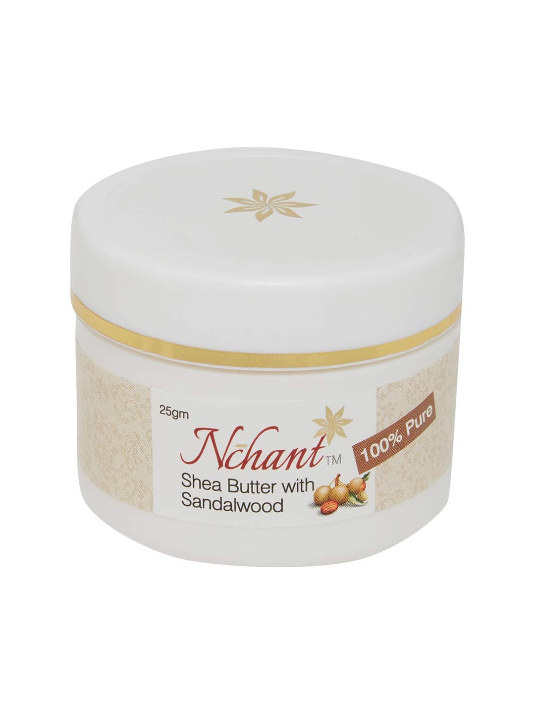 Nchant Moisturising Sandalwood Shea Butter Body Cream 25 grams