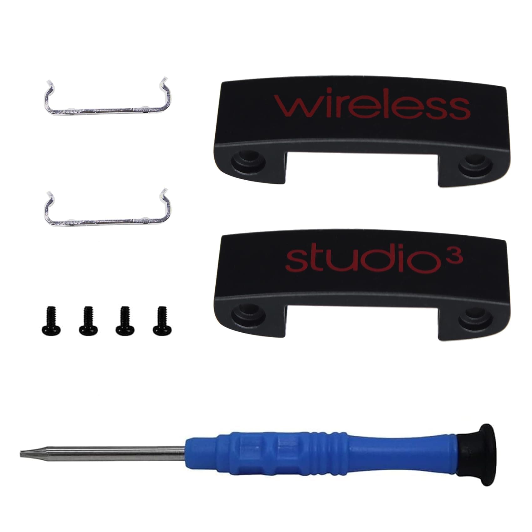 Adhiper Replacement Headband Metal Folding Hinge Clip Cover Pin Repair Parts Set