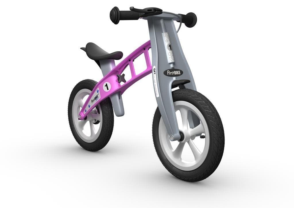 Street Balance Bike with Brake, Pink - for Kids & Toddlers Ages 2,3,4,5