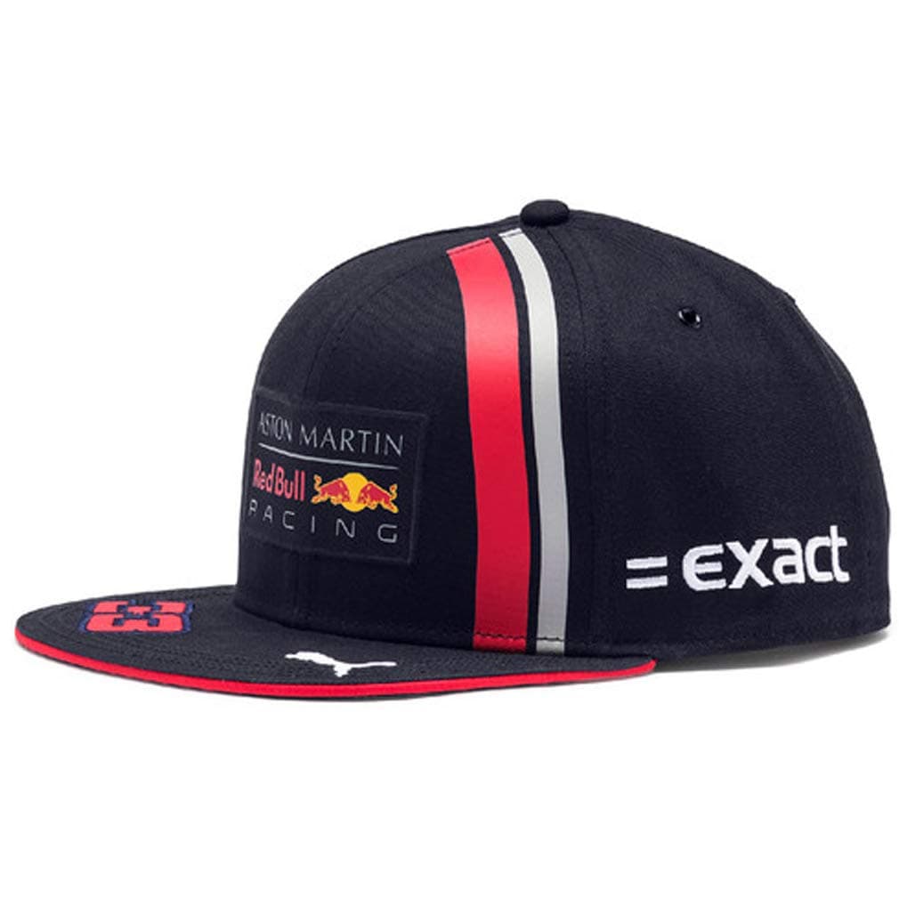 Red Bull Racing Men's AMRBR Verstappen FB Cap Baseball, Navy, One Size
