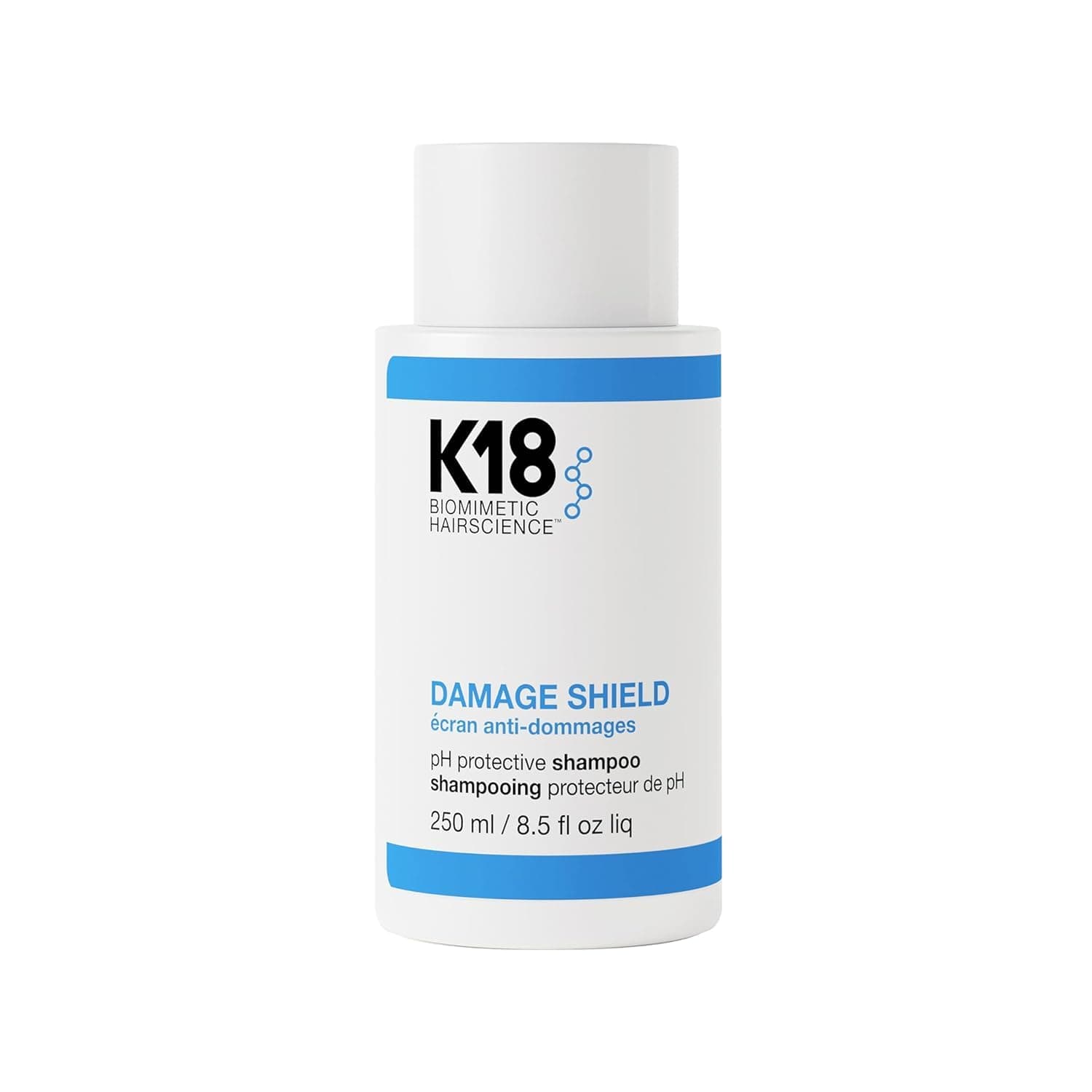 K18 Damage Shield Protective Shampoo, Reduces Frizziness & Tangles, Maintains Hair Health