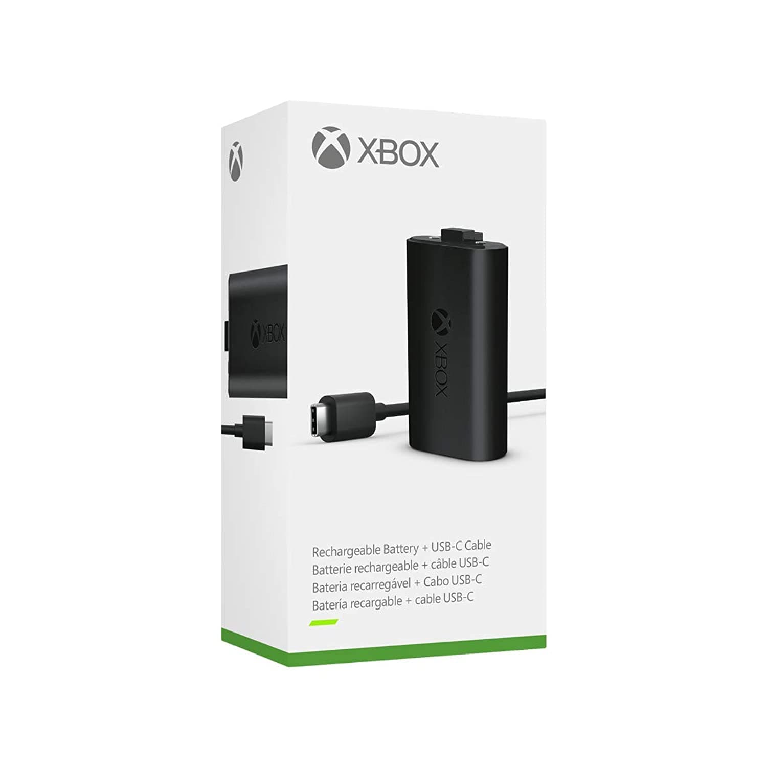 Microsoft Xbox Play With Charge Kit V2 With Cable (Type-C), USB Type C, Black