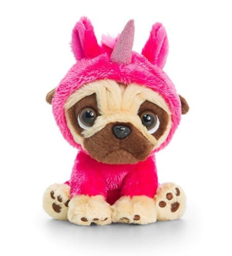 Pugsley Soft Toy Cute Pug Plush Keel Toys 14cm