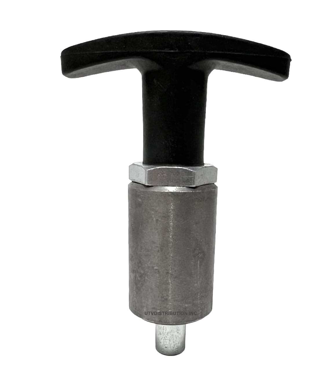 T Handle Spring Loaded Pull Pin /Pop Pin 3/8" Shank Curve Handle