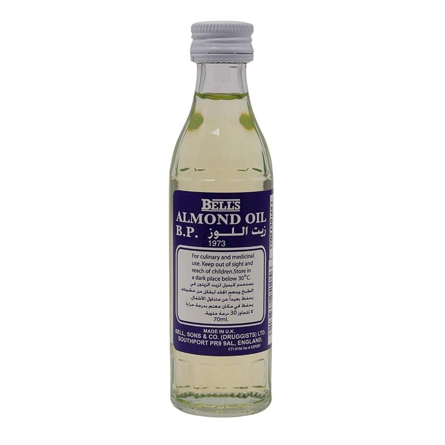 bells Almond Oil B.P 70ml