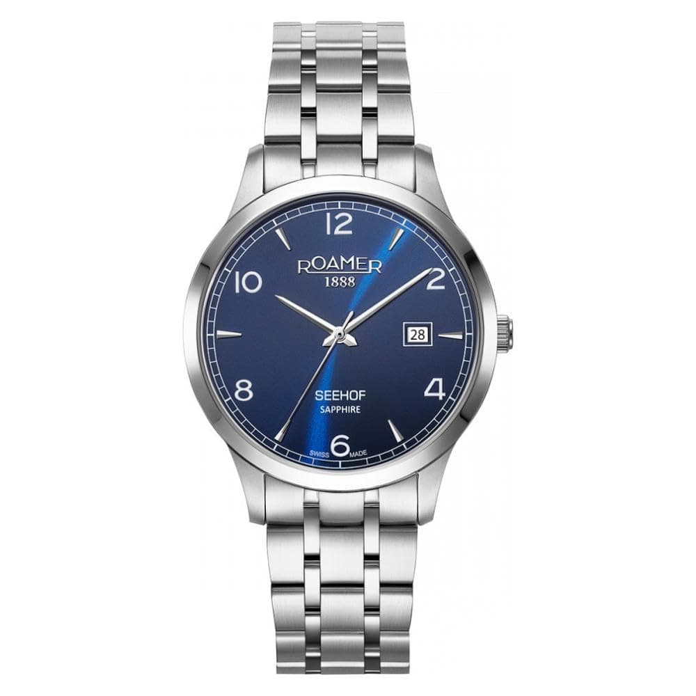 Roamer Seehof Analog Blue Dial Women's Watch-509833 41 44 20