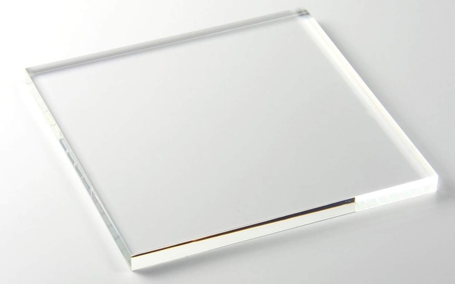 Acrylic Clear Square Sheet, Plexiglass Transparent Acrylic Square Board,Plexiglass Clear Plastic Sheet (Different Thickness &Size Avaiable) (1/8" Thick, 5")