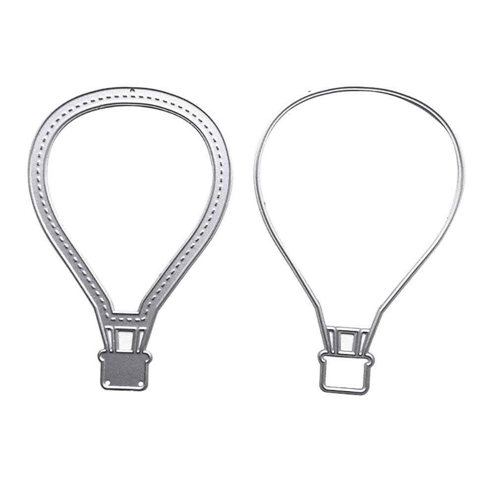 zmigrapddn Die Cut,Hot Air Balloon Design Metal Cutting Dies Embossing Tool Stencil Template Mold DIY Album Paper Card Craft Die for Scrapbooking Card Making