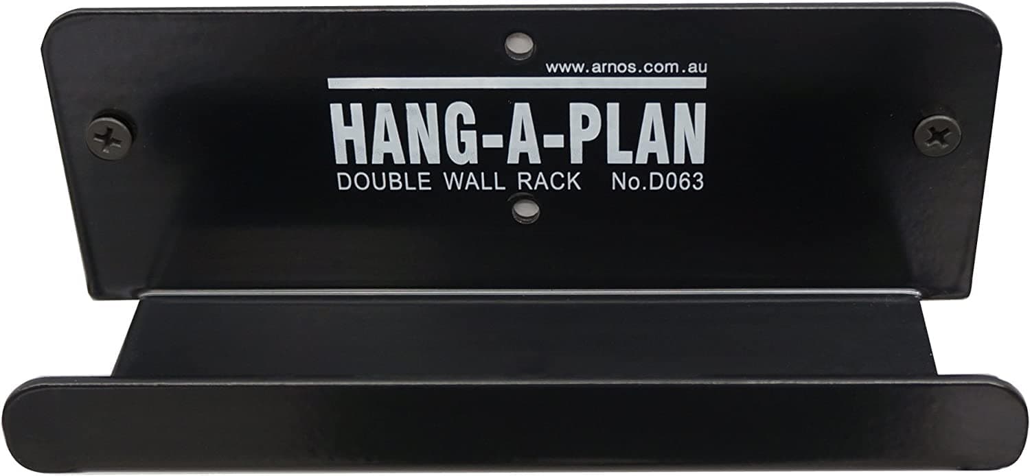 Hang-A-Plan Front Load Wall Rack for 2 Binders A0 A1 A2 A3 Ref D063