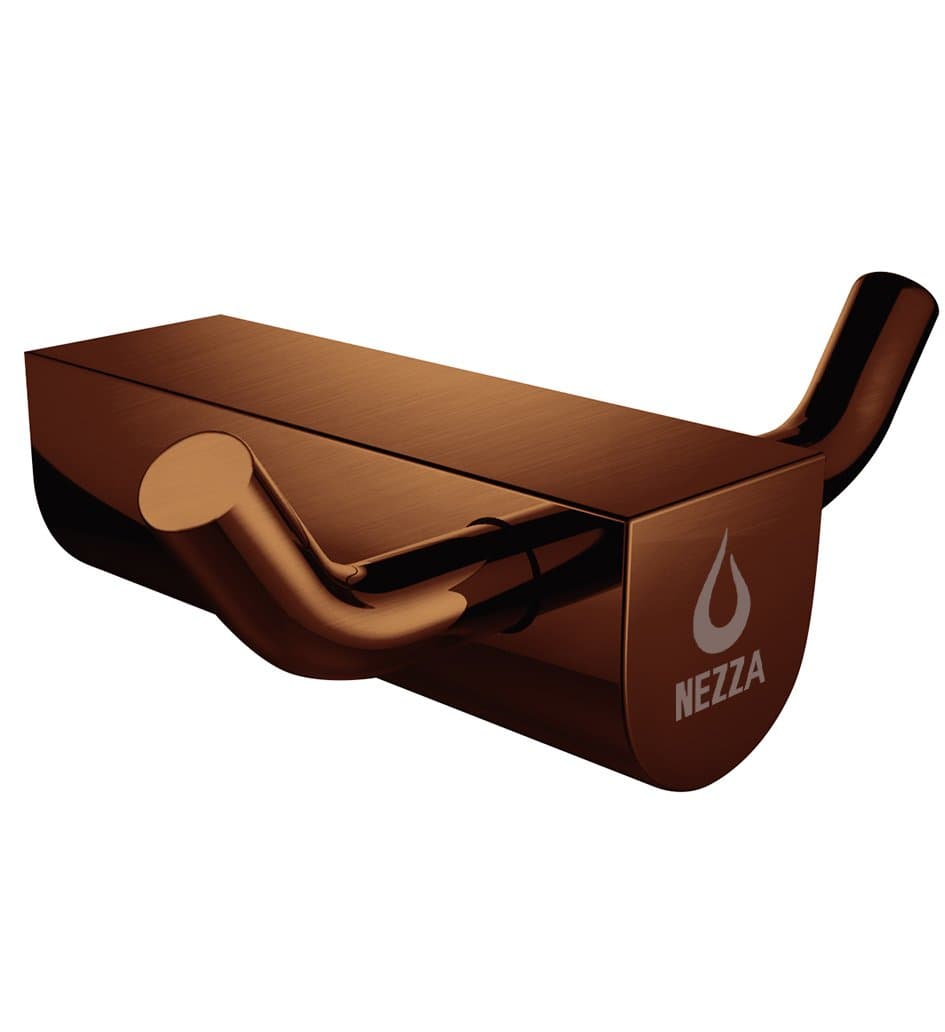 Nezza Oil Rubbed Bronze NBA-125-001-RB Contemporary Wall Mounted Bathroom Solid Brass Robe Hook