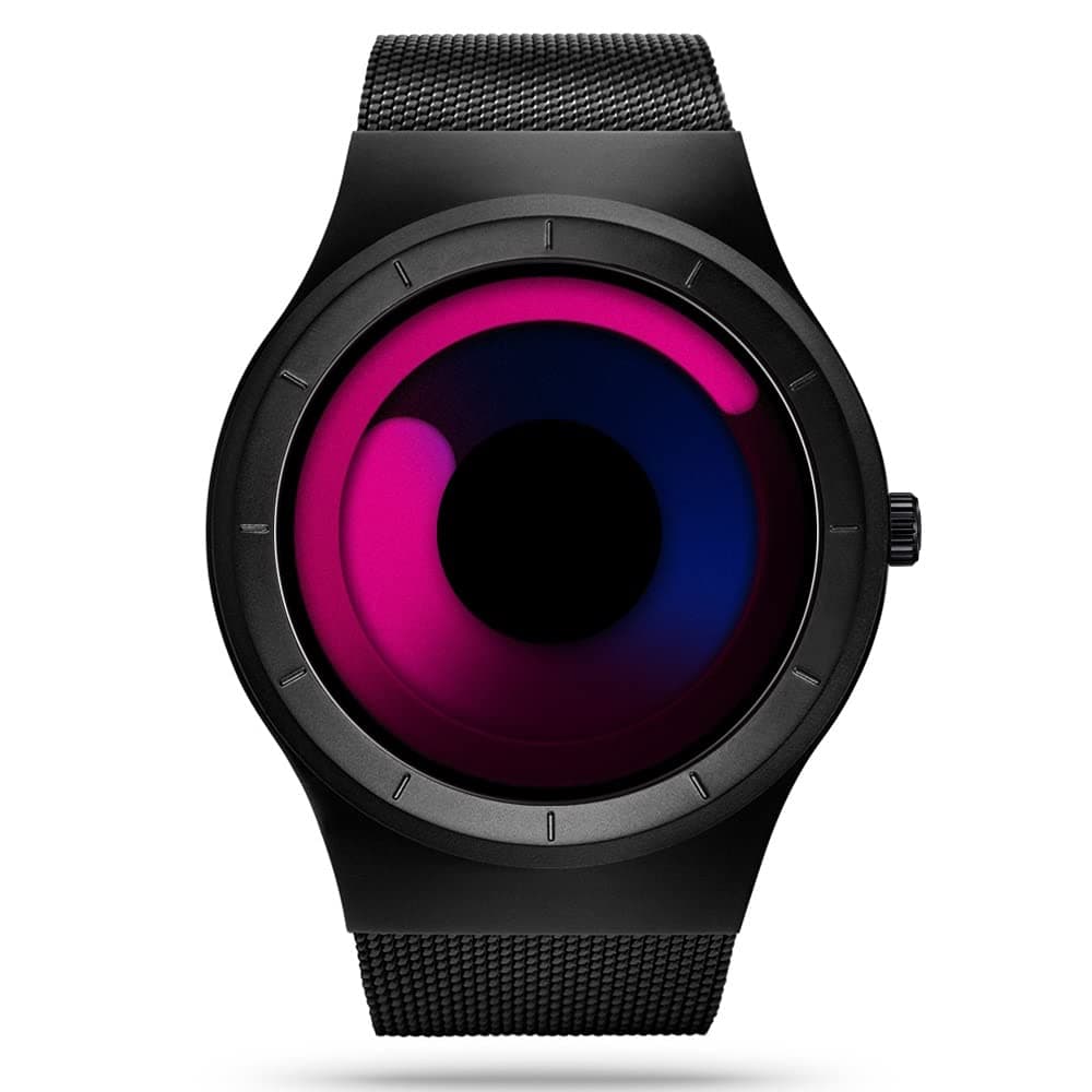 Business Watches Men Fashion Creative Original Design Watch Men Steel Mesh Men's Watch Clock Relogio Masculino Unique Wristwatch