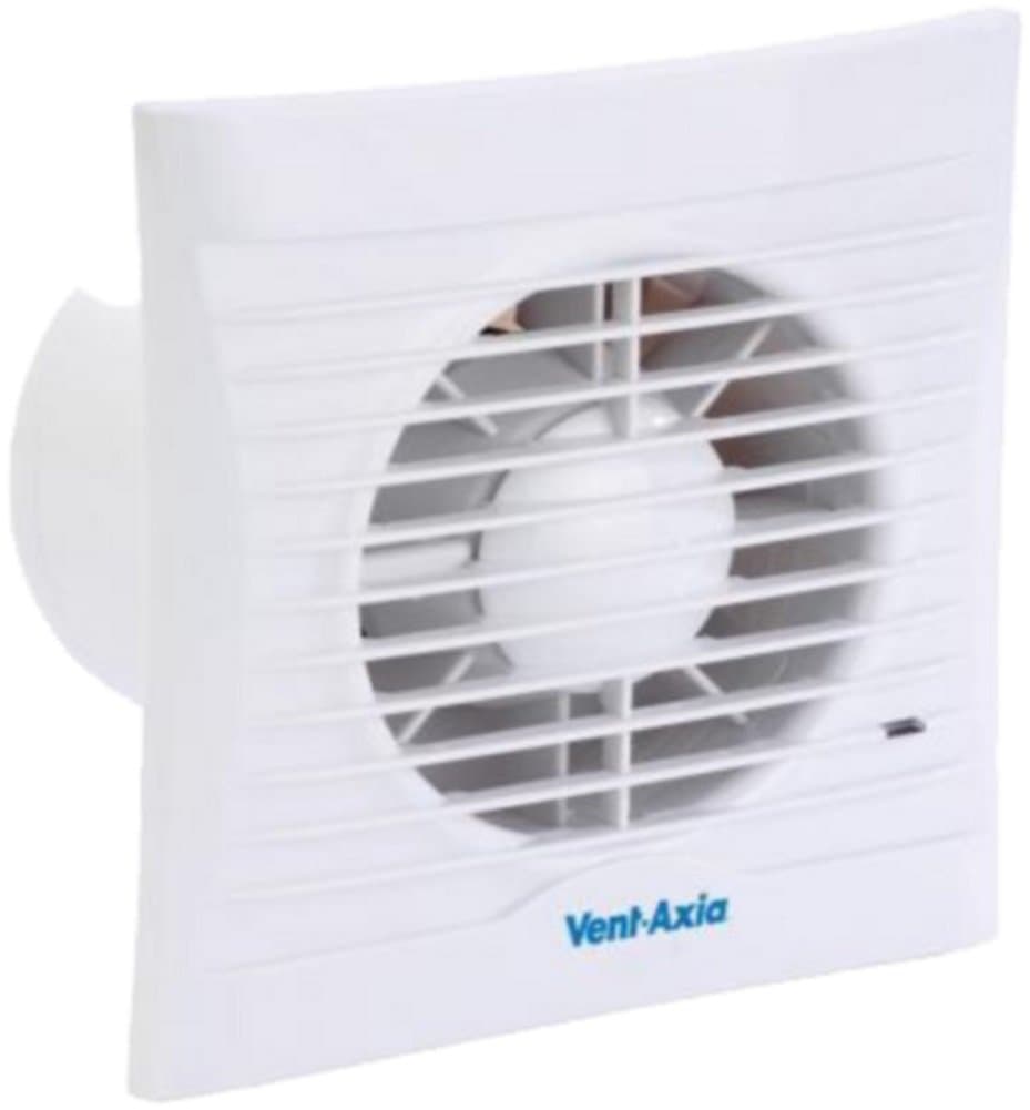 Vent-AxiaSilhouette 100TM Axial PIR Motion Detect Single Speed IP44 Rated Fan 454058B (Ceiling & Wall Mounted)